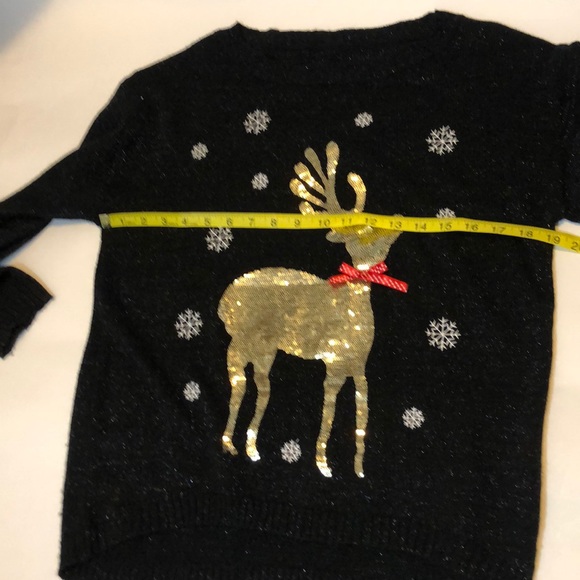 Black Christmas Sweater Size unknown - Picture 6 of 8